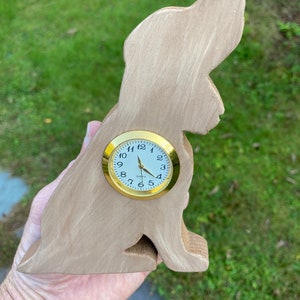 Spaniel Clock, Springer Spaniel, Cocker Spaniel, Table Clock, Gift For A Dog Mom Or Dog Dad, Office Decor,  Dog Person, Unique Pet Memorial.