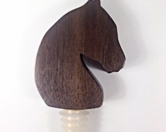 Horse Silhouette Bottle Stopper