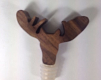 Moose  Bottle Stopper.  Great Gift For A Nature Lover.