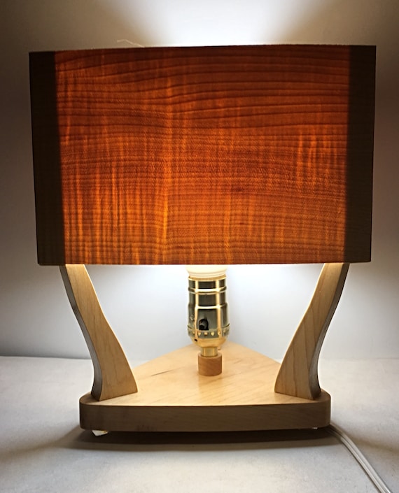 Wooden lampshade for table lamp deals