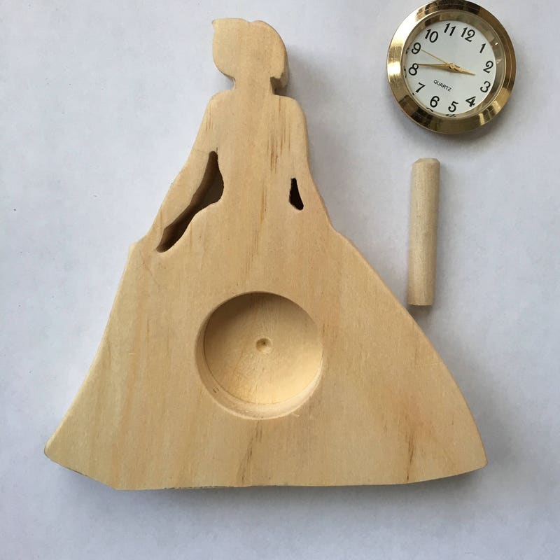 Wooden Clock Kit - Etsy