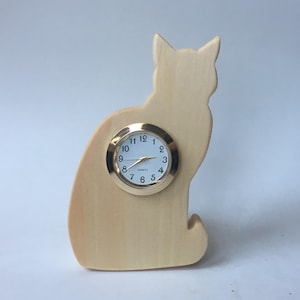 Cat Clock, Cat Gift, Cat Decor, Office Decor, Gift For Mom, Cat Person Gift, Pet Decor, Cat Dad Gift, Pet Memorial Gift.