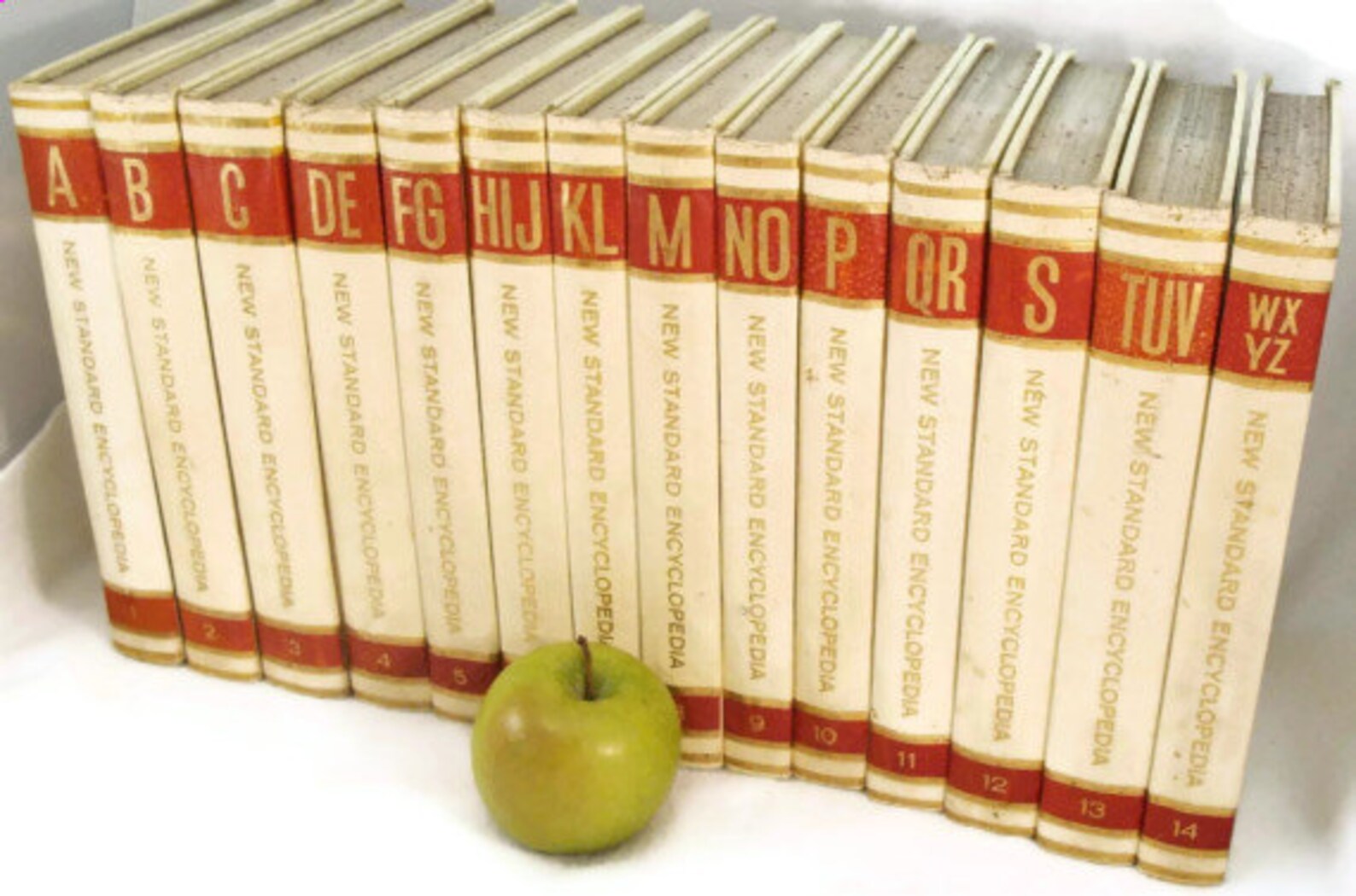 1962 New Standard Encyclopedia Set 14 Volumes Etsy