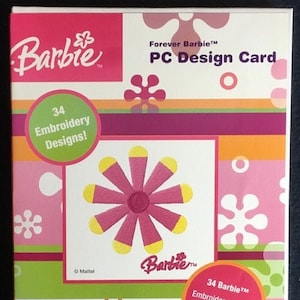 Janome Memory Card #1021 &quot;Forever  Barbie&quot;