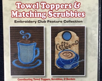 Dakota Collectibles "Towel Toppers & Matching Scrubbies"