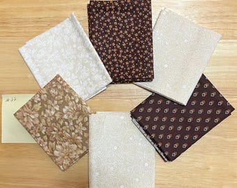 100% Cotton Fabric Fat Quarter Bundle