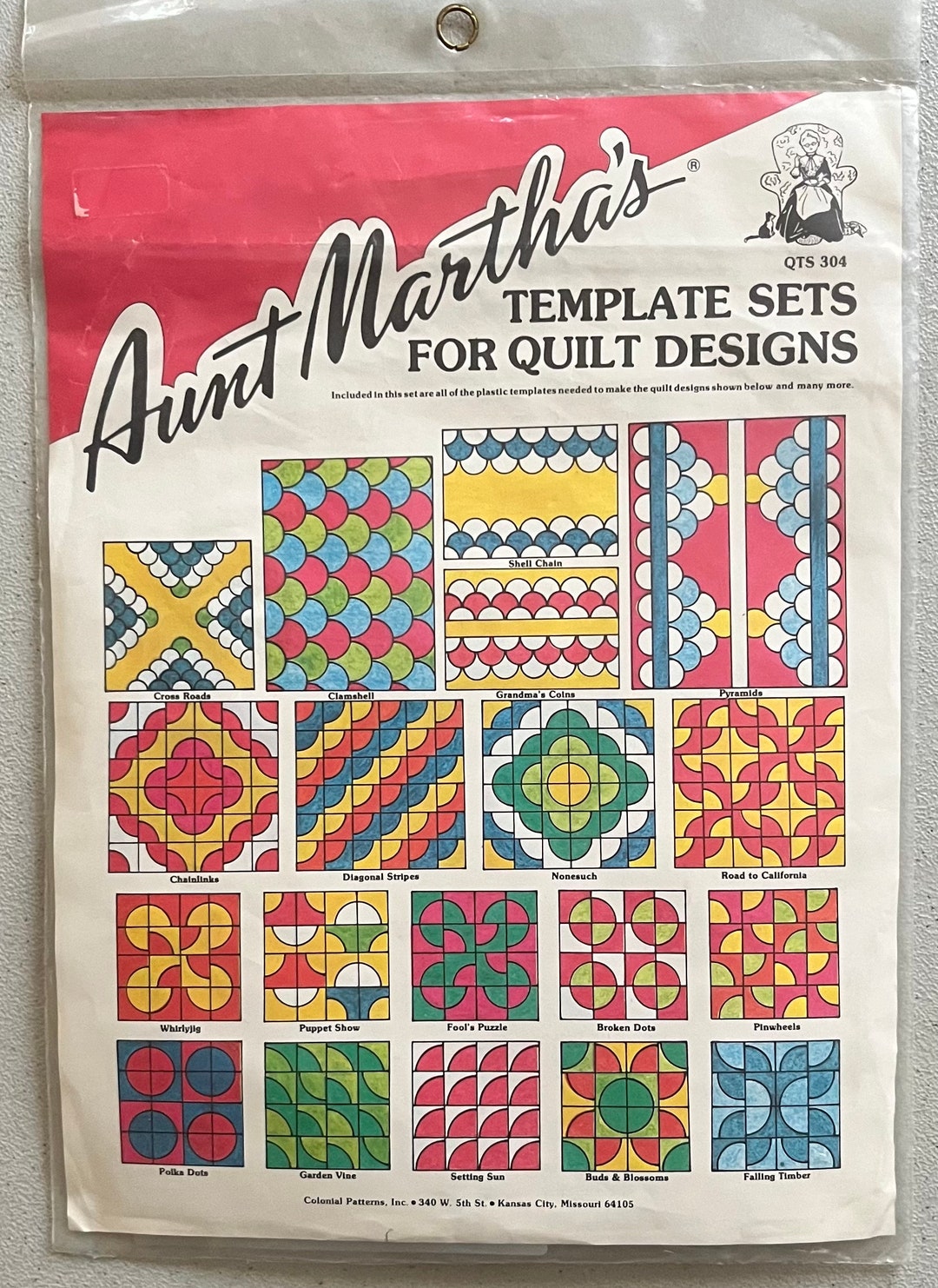 Aunt Martha's Template Sets for Quilt Designs - Etsy