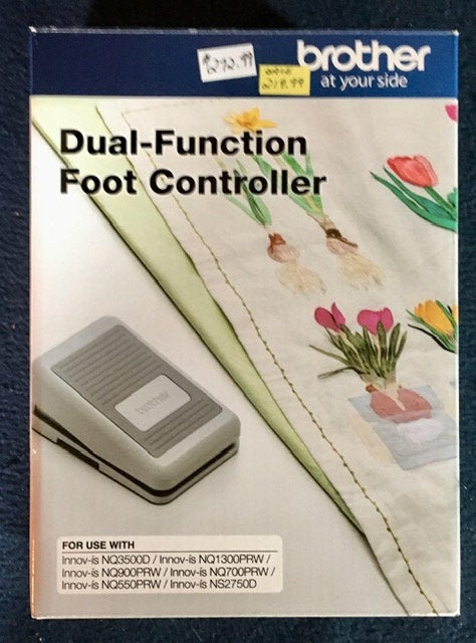 Brother Dual Function Foot Control Etsy
