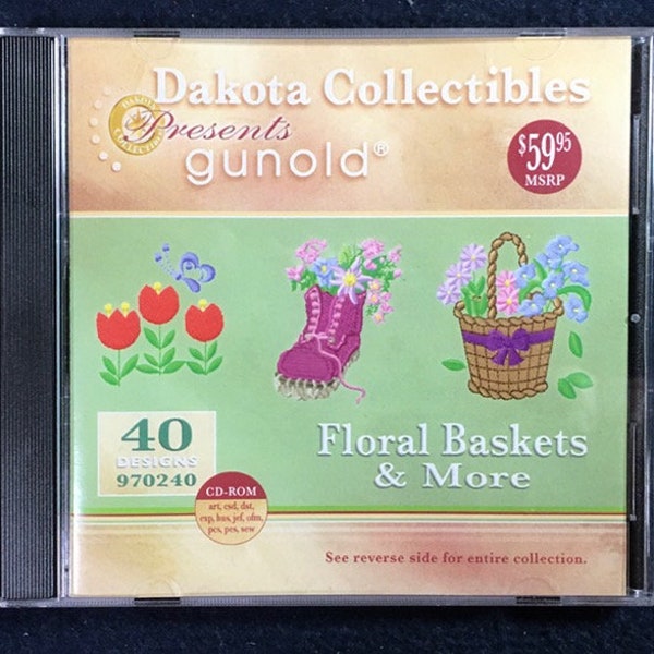 Dakota Collectibles Gunold "Floral Baskets & More"