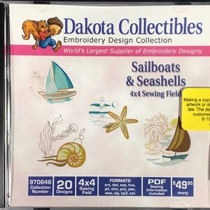 Dakota Collectibles  &quot;Sailboats & Seashells&quot;