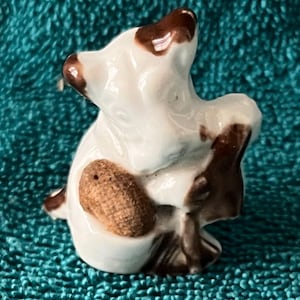 Porcelain Scotty Dog Pin Cushion