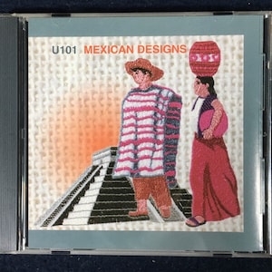 Janome Memory Card #U101 &quot;Mexican Designs&quot;