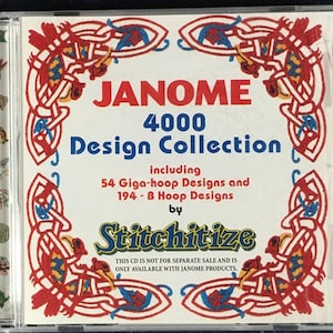 Janome 4000 Design Collection