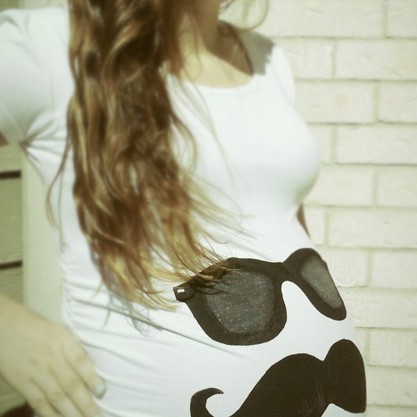 Mustasche Belly Maternity