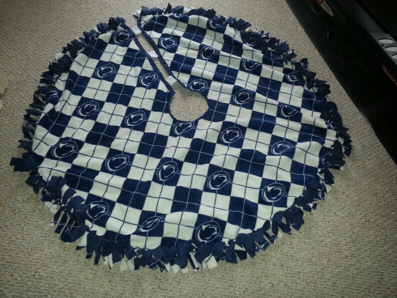 Penn State fleece tree skirt