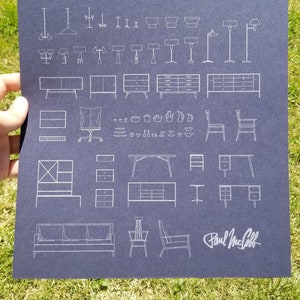 Paul McCobb Assortment Print