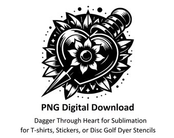 Round PNG Digital Download Vector for Disc Golf Dying Stencils, T-shirt Sublimation or sticker making for Cricut or Cameo