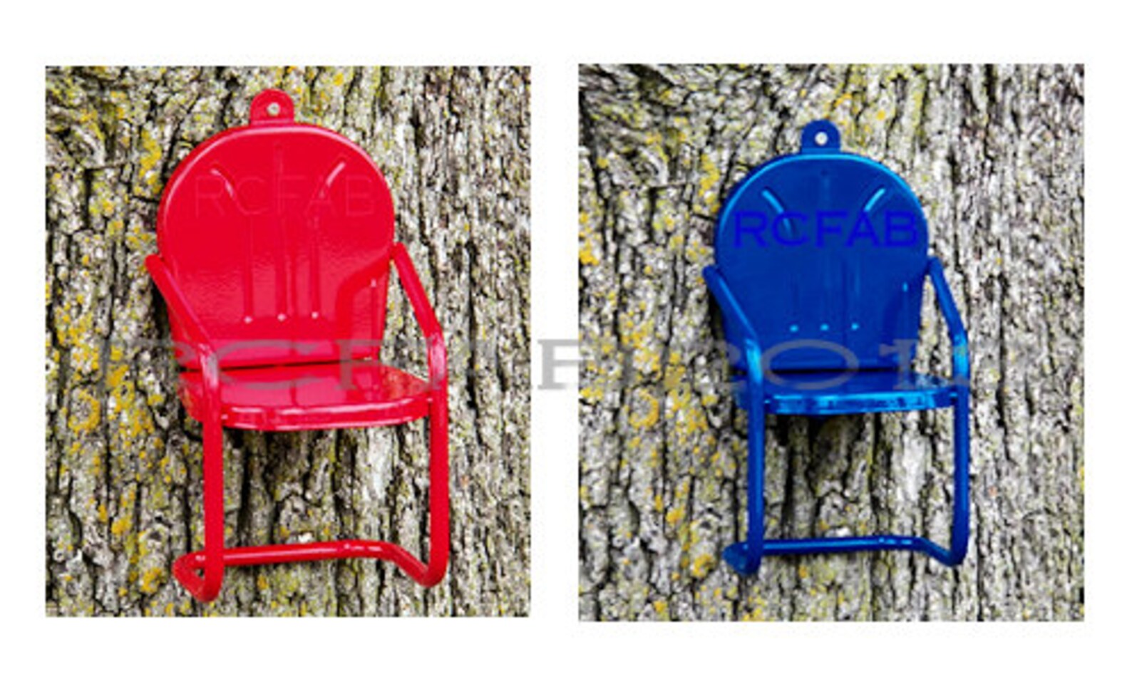 Fluted Back Metal Squirrel Feeder Chair Retro Vintage Etsy