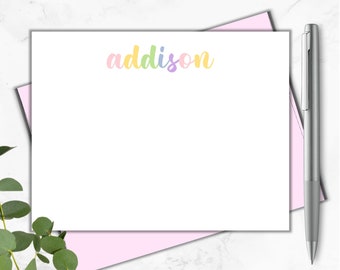 Personalized Note Card Set, Personalized Note Cards, Personalized Gift, Gift For Her, Bridesmaids Gifts, Teacher Gift, Stationery