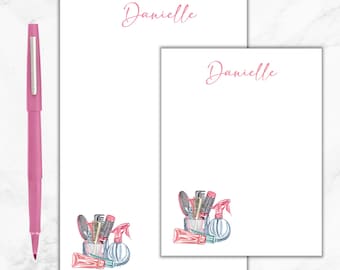 Hairdresser Notepad, Personalized Notepad, Hair Stylist gift, Beauty Salon Notepad, Beautician Gift, Cosmetology Student Gift, Cosmetologist