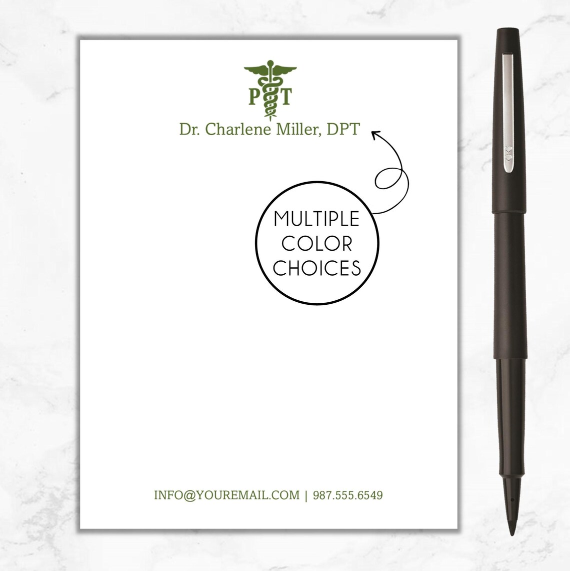 Physical Therapist Notepad, Doctor of Physical Therapy, DPT Note Pad ...