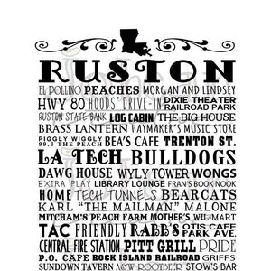 Ruston Words