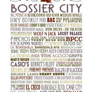 Bossier Words