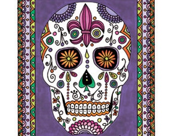 Sugar Skull, Dios de los Muertos Number 4