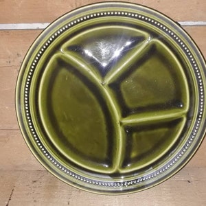 Set of 5x old Höganäs Fondueteller green