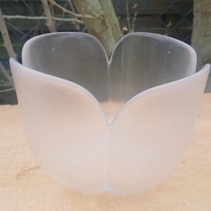 Rosenthal Form ohne Namen Glas Schale Schälchen D: 16cm Höhe 12cm 2Schalen verfügbar