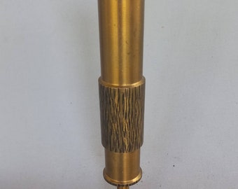 Vase Metall Farbe  Kupfer  brutalist 22,5cm