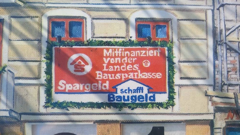 Ewiger Kalender Werbung Bausparkasse Motiv von Renate Döbler Bild 1