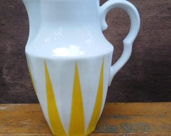 Porcelain cocoa pot Leuchtenburg art deco