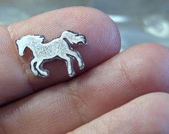 Horse charm soldering accent - jewelry making component - soldering accent