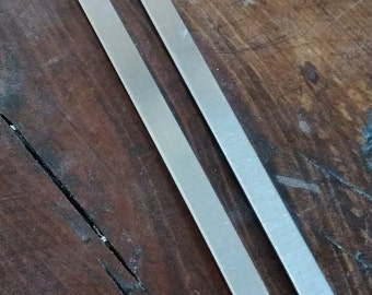 14 gauge aluminum bracelet blanks - 5/16 inch by 5 inch - aluminum cuff blanks - aluminum stamping blanks - choose your QTY