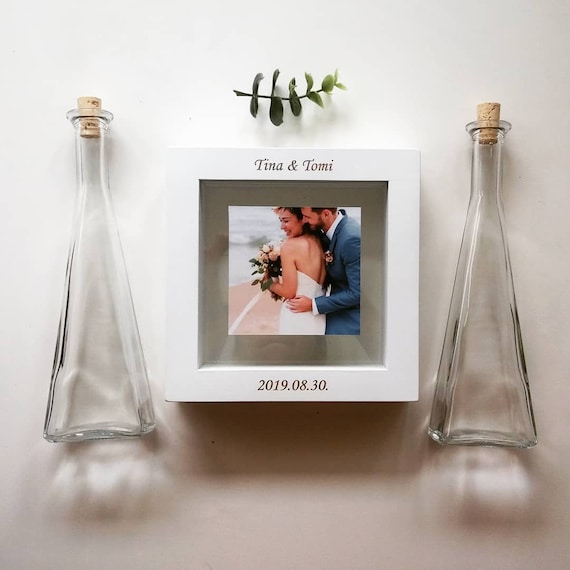 Romantic Wooden Unity Wedding Sand Ceremony Photo Frame Set - Unity Sand Picture Frame Set Romantic Wooden Unity Wedding Sand Ceremony Photo Frame Set - Unity Sand Picture Frame Set