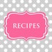 see more listings in the Recipe Printables section