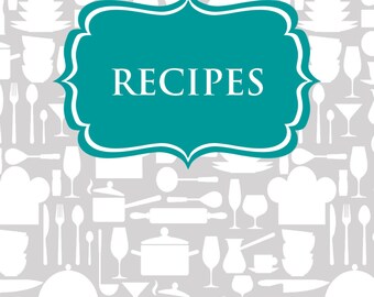 editable recipe binder printables