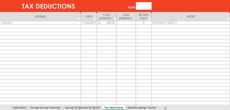 Personal budgeting excel spreadsheets income expenses tracking finance spending family actual vs. budget monthly google docs home planner image 4