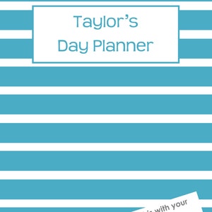 Printable Planner Personalised Diary Planner Agenda Any Year Build Your ...