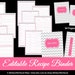 see more listings in the Recipe Printables section