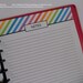 Note Paper Lined Printable Rainbow PDF Editable Household - Etsy