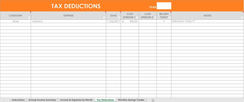 Personal budgeting excel spreadsheets income expenses tracking finance spending family actual vs. budget monthly google docs home planner image 4