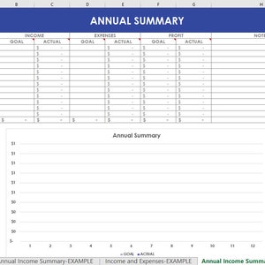 Etsy Seller Spreadsheets, shop management Tool, financial, tax reporting, profit and loss, income, expenses, spreadsheet, excel, google docs immagine 3