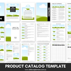 Catalogue template line sheet canva wholesale price list template catalog sales sheet linesheet small business editable template order form