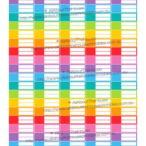 Start End Time Appointment Planner Stickers Printable Study School Work 1.5"w x 0.5" Erin Condren ECLP Plum Paper or any other planner OL007