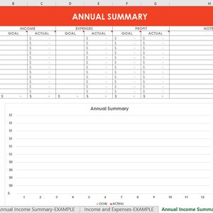 Etsy Seller Spreadsheets, shop management Tool, financial, tax reporting, profit and loss, income, expenses, spreadsheet, excel, google docs image 7