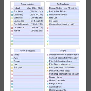 Anything list printable editable to do checklist cleaning shopping school grocery project planner rainbow letter size can resize page size image 2