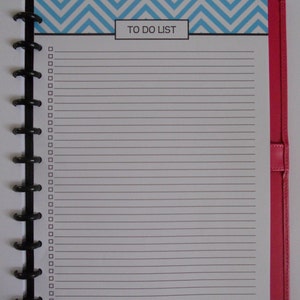 Chevron to Do List Printable Checklist Perpetual PDF Editable Household ...