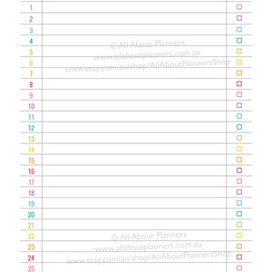 Tax Planner printable editable bill due expenses monthly annual taxes binder divider financial goals debt tracker money manage diy insert image 3